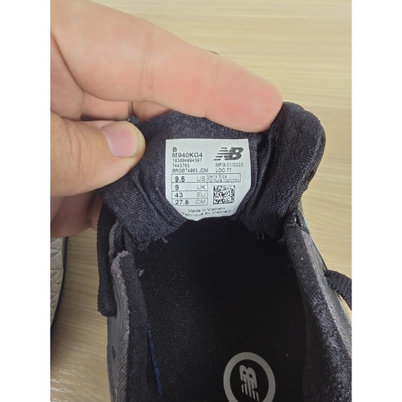 New Balance 940v4 Walking Shoes Black Grey‎ M940KG4 Men's Size 9.5 - Picture 8 of 9